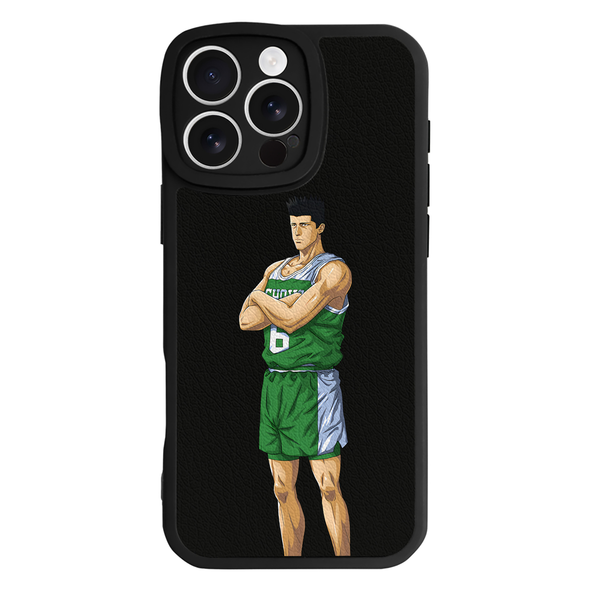 （画像用） SLAM DUNK／スラムダンク 【iPhone 16シリーズ対応】シリコンスマホケース（レザー調） 材質：シリコン